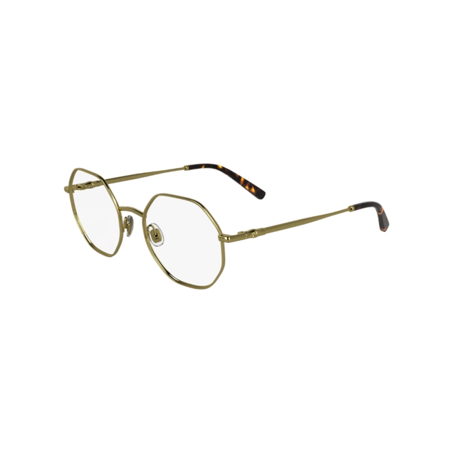 Óculos de Grau Longchamp LO2166 714 51 Metal Dourado 1
