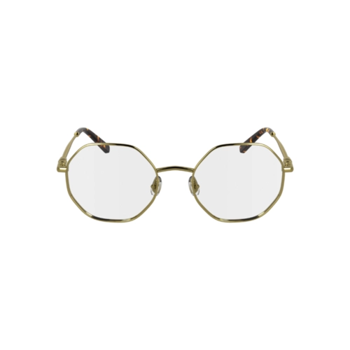 Óculos de Grau Longchamp LO2166 714 51 Metal Dourado