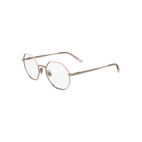 Óculos de Grau Longchamp LO2166 774 51 Metal Dourado e Rosa