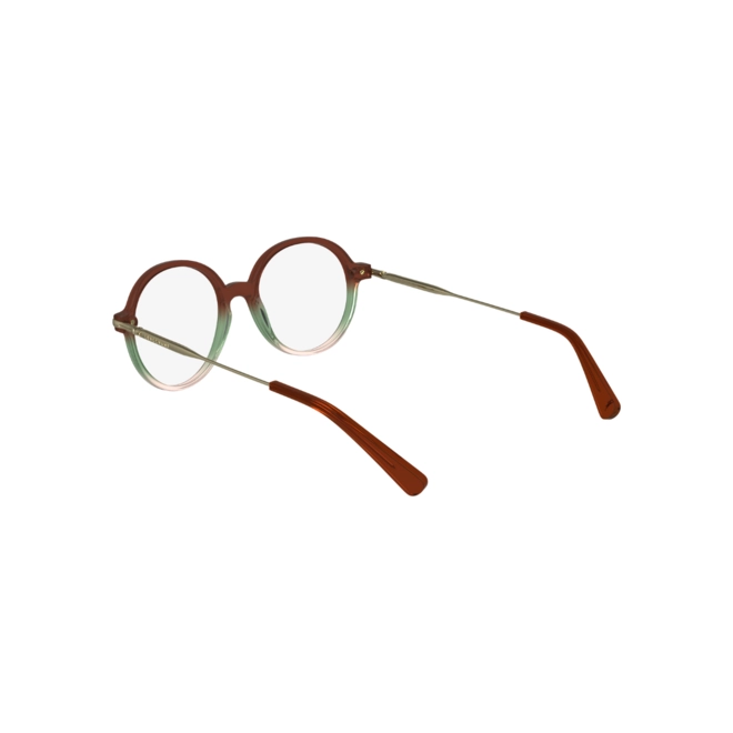 Óculos de Grau Longchamp LO2736 260 50 Acetato Marrom Rosa e Verde 5