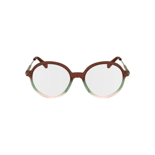 Óculos de Grau Longchamp LO2736 260 50 Acetato Marrom Rosa e Verde