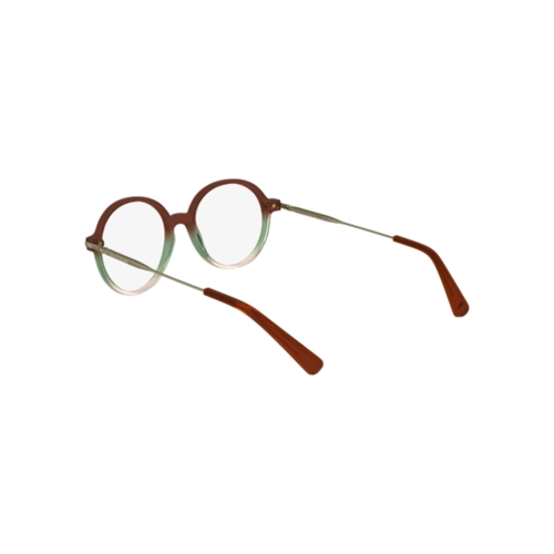Óculos de Grau Longchamp LO2736 260 50 Acetato Marrom Rosa e Verde