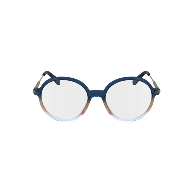 Óculos de Grau Longchamp LO2736 436 50 Acetato Azul e Rosa 2