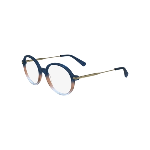 Óculos de Grau Longchamp LO2736 436 50 Acetato Azul e Rosa
