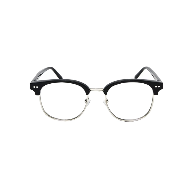 Óculos de Grau Reserva RSV2101 001 50 Metal e Acetato Preto e Prata 2
