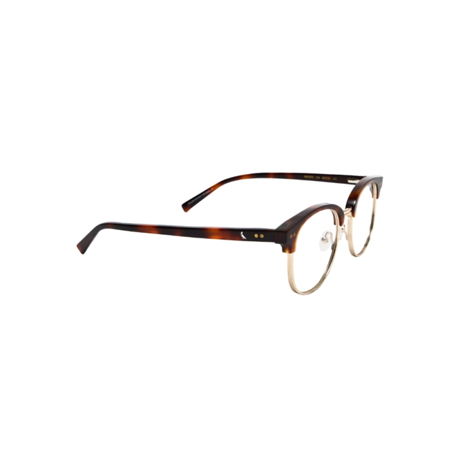 Óculos de Grau Reserva RSV2101 214 50 Metal e Acetato Marrom Mesclado e Dourado 3