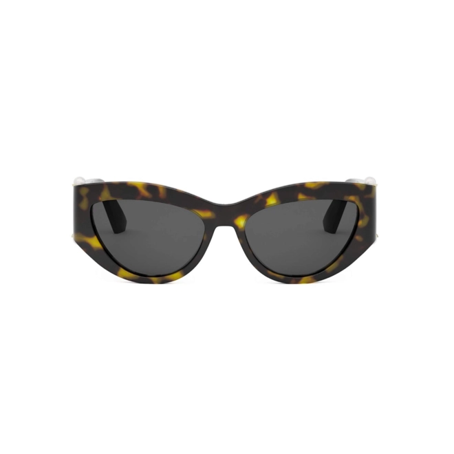 Óculos de Sol Christian Dior Diortribales B1l CD40200I_5552A Acetato Marrom Mesclado com lentes na cor Fumê 2