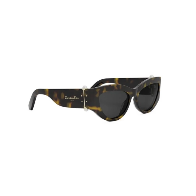 Óculos de Sol Christian Dior Diortribales B1l CD40200I_5552A Acetato Marrom Mesclado com lentes na cor Fumê 3