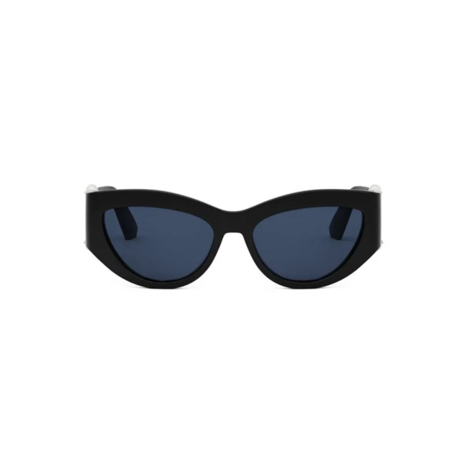 Óculos de Sol Christian Dior Diortribales B1l CD40200I_5501V Acetato Preto com lentes na cor Azul 2