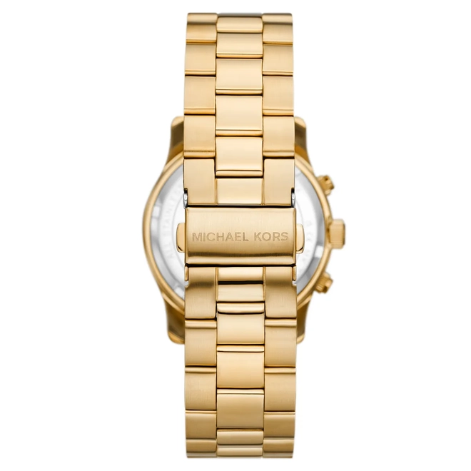 Relógio Michael Kors Runway Cronógrafo Feminino - MK7323/1DN Dourado 5