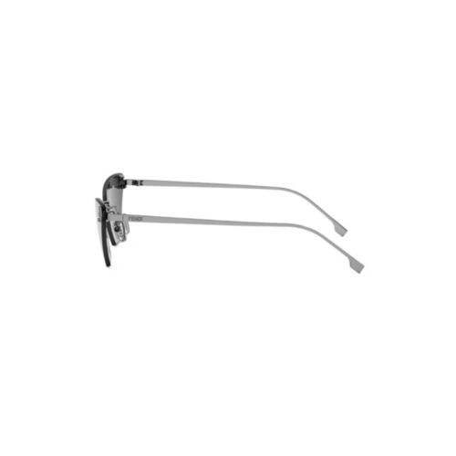 Óculos de Sol Fendi FE40160US_5714A Metal Cinza com lentes na cor Cinza