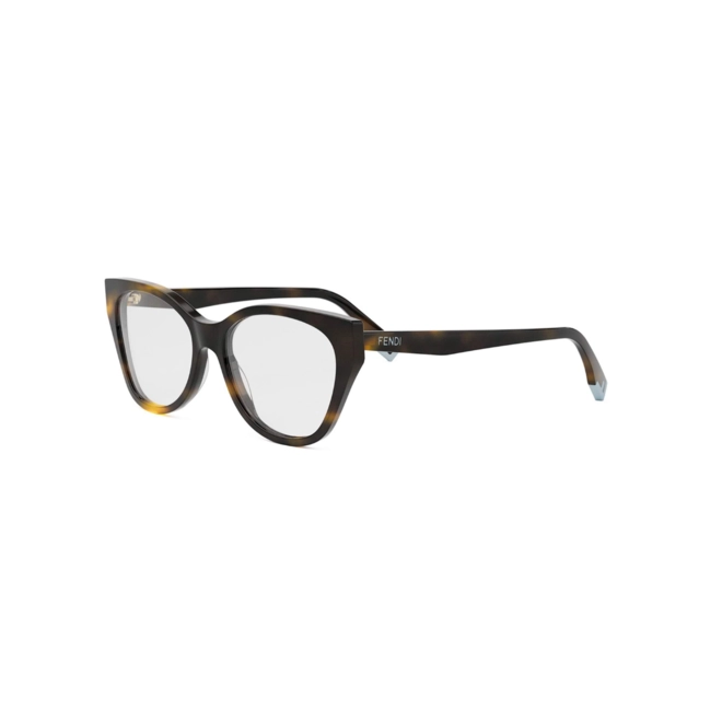 Óculos de Grau Fendi FE50120I_54052 Acetato Marrom Mesclado 1
