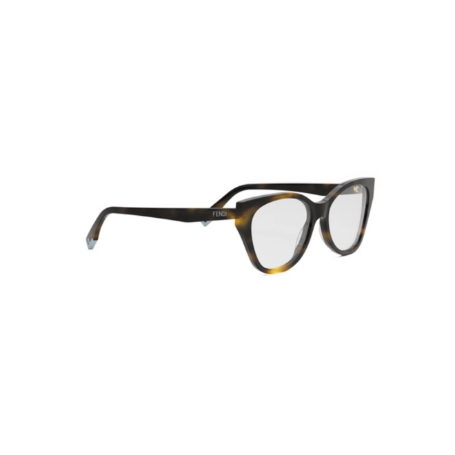 Óculos de Grau Fendi FE50120I_54052 Acetato Marrom Mesclado 3