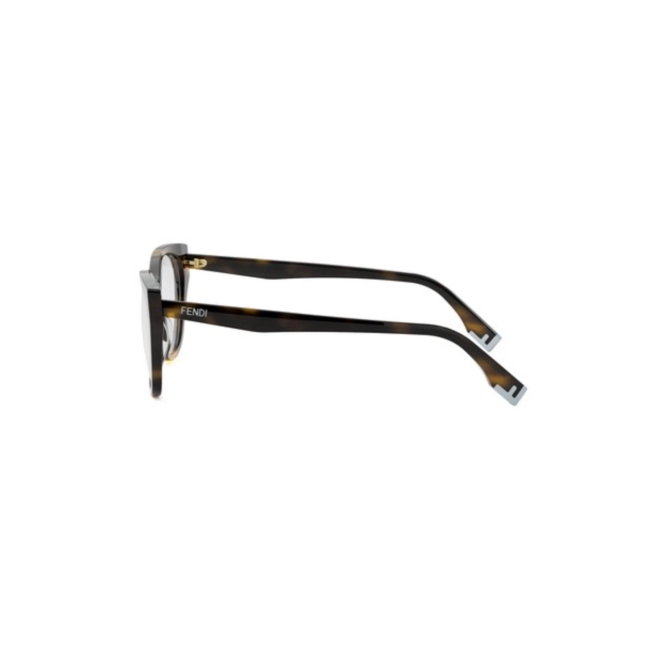 Óculos de Grau Fendi FE50120I_54052 Acetato Marrom Mesclado 4