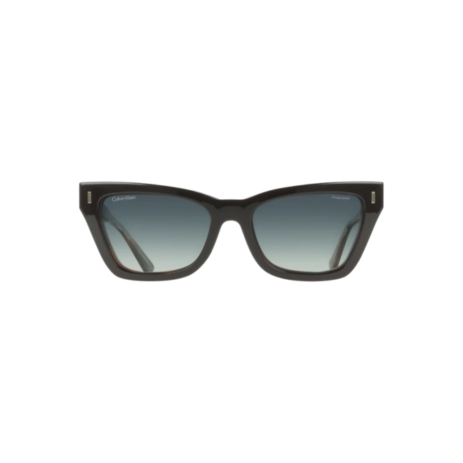 Óculos de Grau Calvin Klein com CK25531MAG-SET 242 53 Acetato Marrom Mesclado com Clip-On na cor Verde Degradê 5