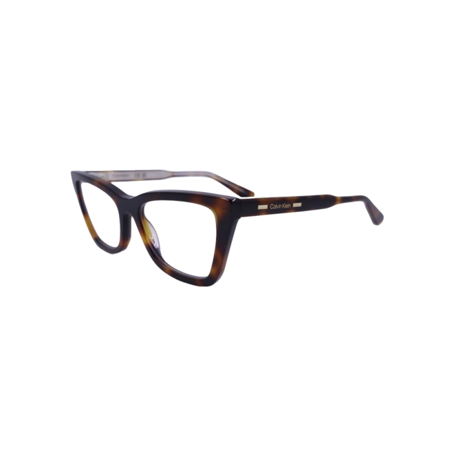 Óculos de Grau Calvin Klein com CK25531MAG-SET 242 53 Acetato Marrom Mesclado com Clip-On na cor Verde Degradê 2