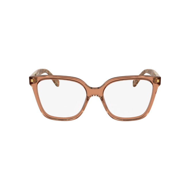 Óculos de Grau Longchamp LO2765 842 55 Acetato Laranja Transparente 2