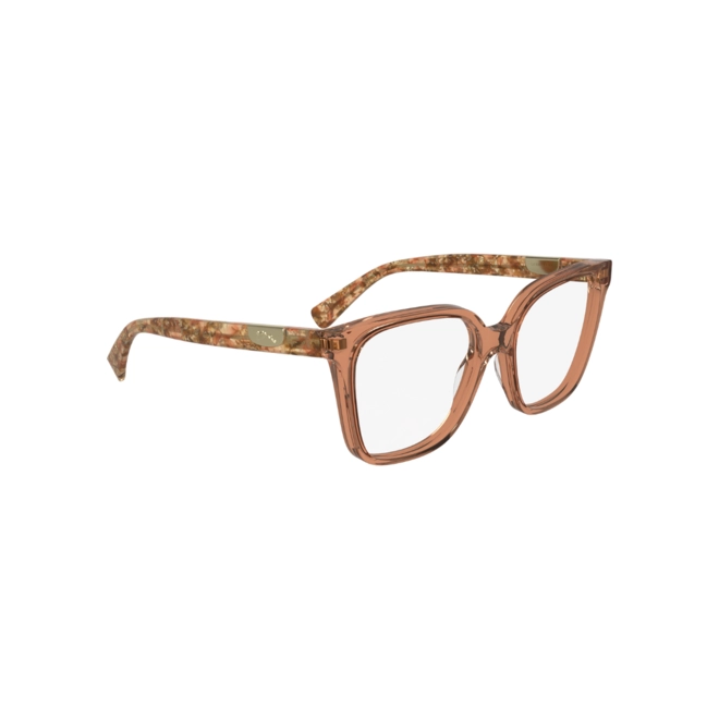 Óculos de Grau Longchamp LO2765 842 55 Acetato Laranja Transparente 3