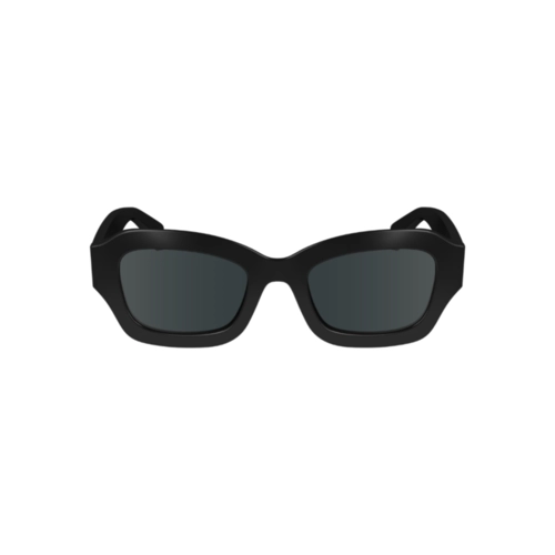 Óculos de Sol Longchamp LO749S 001 50 Acetato Preto com lentes na cor Cinza