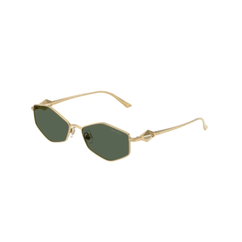 Óculos de Sol Jimmy Choo 0JC4017 30237155 Metal Dourado com lentes na cor Verde
