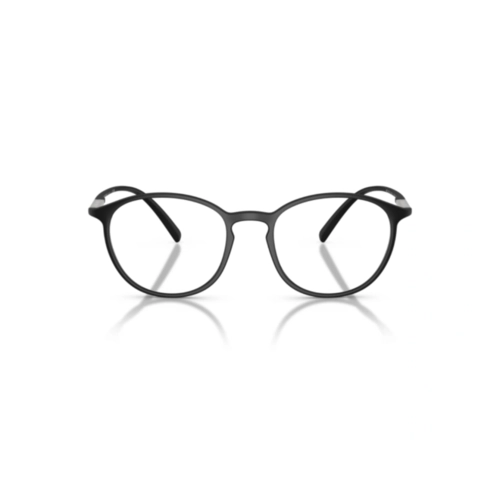 Óculos de Grau Giorgio Armani 0AR7275U 5042 52 Acetato Preto Fosco