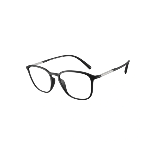 Óculos de Grau Giorgio Armani 0AR7276U 5042 53 Acetato Preto Fosco 1