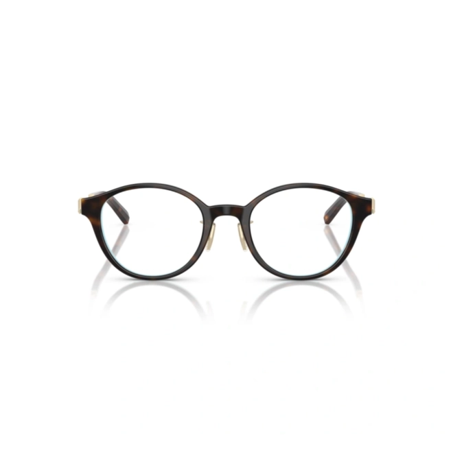 Óculos de Grau Tiffany 0TF2275D 8134 48 Acetato Marrom Mesclado e Azul 2