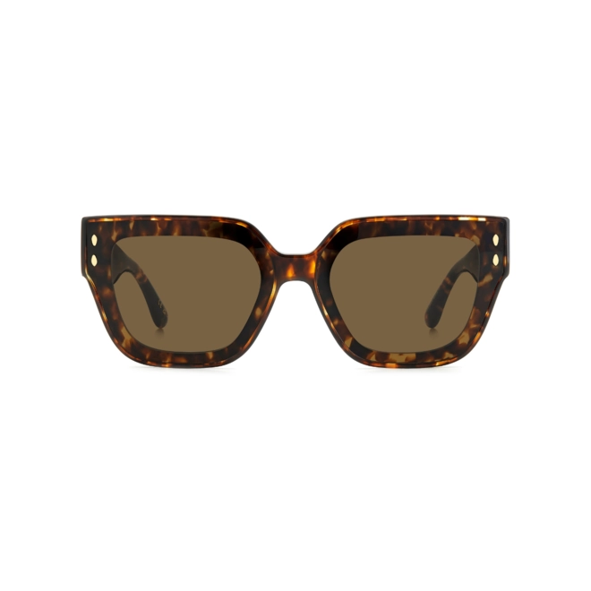 Óculos de Sol Isabel Marant IM 0170/S 6570 S Acetato Marrom Mesclado com lentes na cor Marrom 2