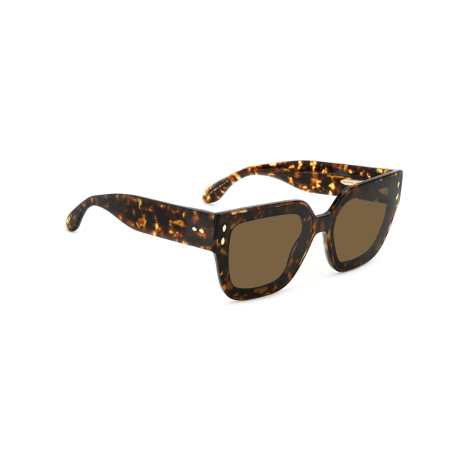 Óculos de Sol Isabel Marant IM 0170/S 6570 S Acetato Marrom Mesclado com lentes na cor Marrom 3