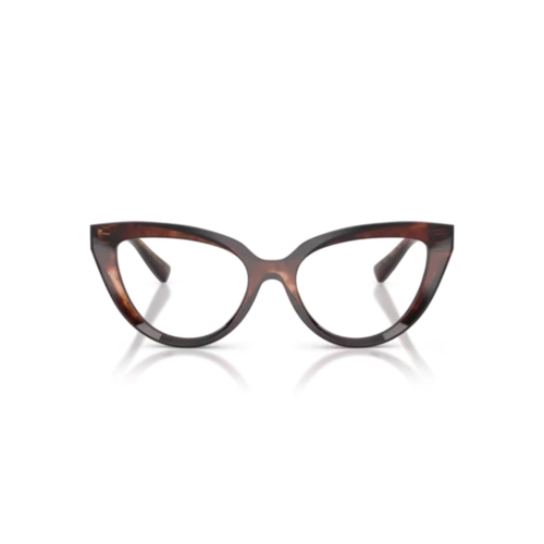 Óculos de Grau Dolce & Gabbana 0DG3414 3222 54 Acetato Vermelho Mesclado