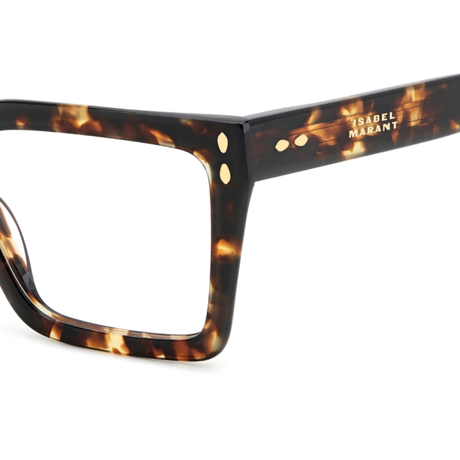 Óculos de Grau Isabel Marant IM 0192 086 5317 R Acetato Marrom Mesclado 4