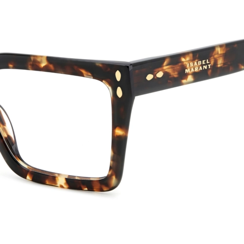 Óculos de Grau Isabel Marant IM 0192 086 5317 R Acetato Marrom Mesclado