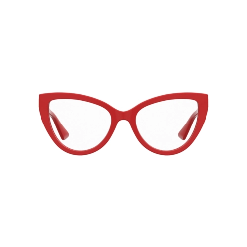 Óculos de Grau Moschino MOS652 C9A 5218 R Acetato Vermelho