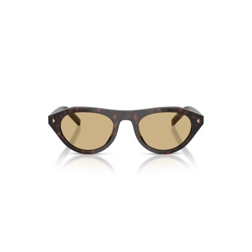 Óculos de Sol Prada 0PR B15S 17N70R51 Acetato Marrom Mesclado com lentes na cor Marrom