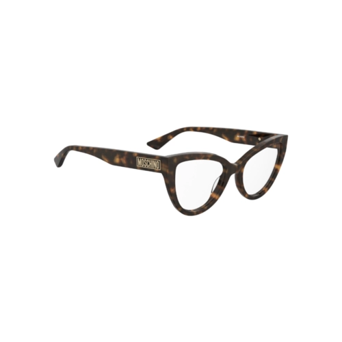 Óculos de Grau Moschino MOS652 086 5218 R Acetato Marrom Mesclado