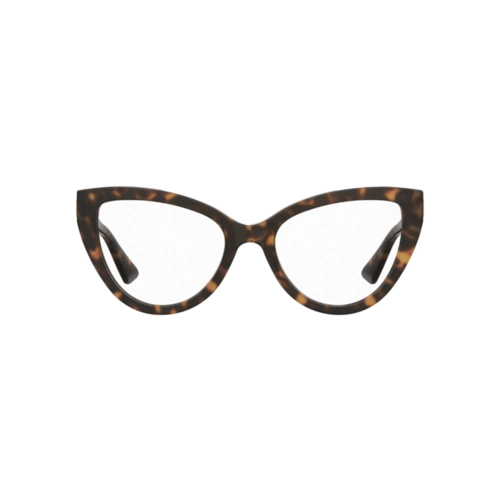 Óculos de Grau Moschino MOS652 086 5218 R Acetato Marrom Mesclado