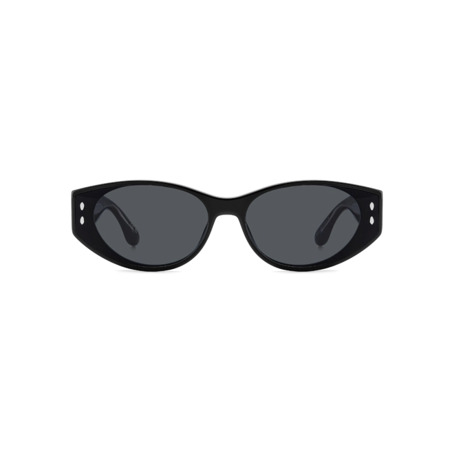 Óculos de Sol Isabel Marant IM 0185/G/S 807 64IR S Acetato Preto com lentes na cor Cinza 2