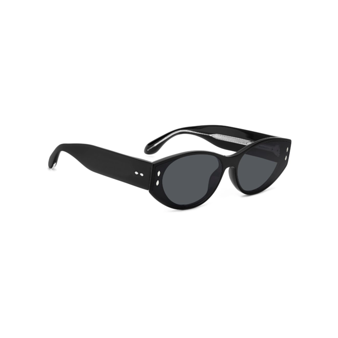 Óculos de Sol Isabel Marant IM 0185/G/S 807 64IR S Acetato Preto com lentes na cor Cinza 3