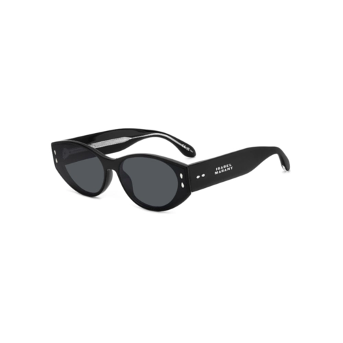 Óculos de Sol Isabel Marant IM 0185/G/S 807 64IR S Acetato Preto com lentes na cor Cinza