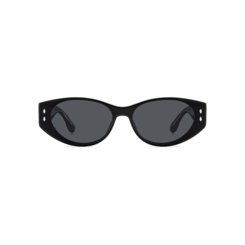 Óculos de Sol Isabel Marant IM 0185/G/S 807 64IR S Acetato Preto com lentes na cor Cinza