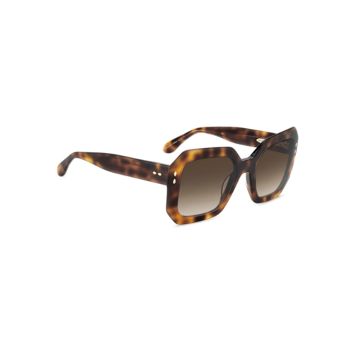 Óculos de Sol Isabel Marant IM 0190/G/S WR9 53HA S Acetato Marrom Mesclado com lentes na cor Marrom Degradê