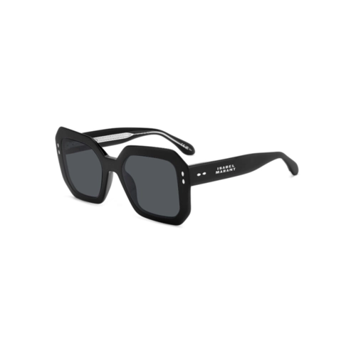 Óculos de Sol Isabel Marant IM 0190/G/S 807 53IR S Acetato Preto com lentes na cor Cinza