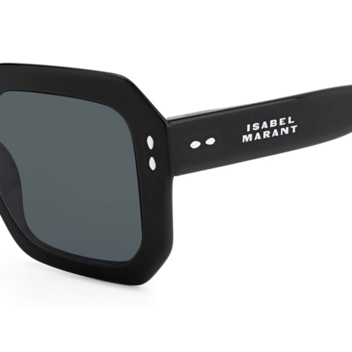Óculos de Sol Isabel Marant IM 0190/G/S 807 53IR S Acetato Preto com lentes na cor Cinza