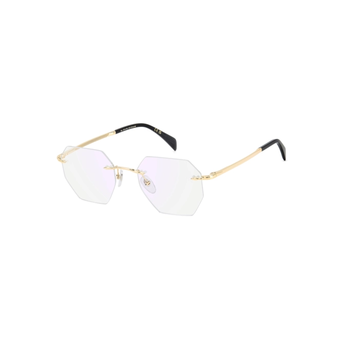 Óculos de Grau David Beckham DB 1189 J5G 4919 R Metal Dourado 1