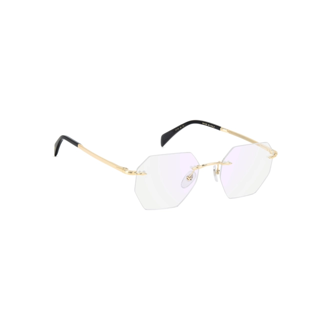 Óculos de Grau David Beckham DB 1189 J5G 4919 R Metal Dourado 3