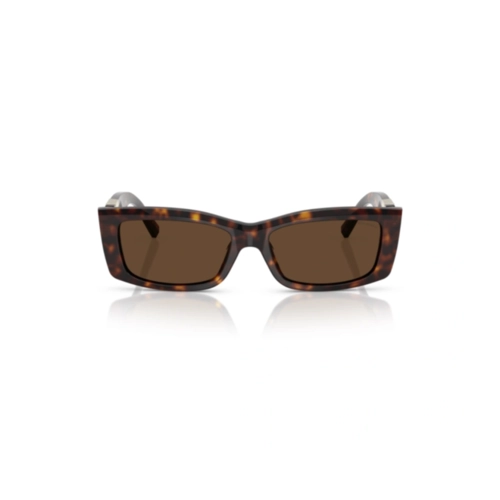 Óculos de Sol Tiffany 0TF4240U 80153G54 Acetato Marrom Mesclado com lentes na cor Marrom