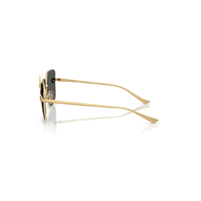 Óculos de Sol Versace 0VE2282 10028759 Metal Dourado com lentes na cor Cinza 3