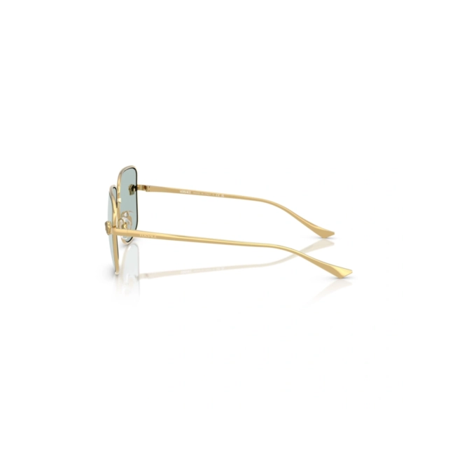 Óculos de Sol Versace 0VE2282 10029C59 Metal Dourado com lentes na cor Azul 3