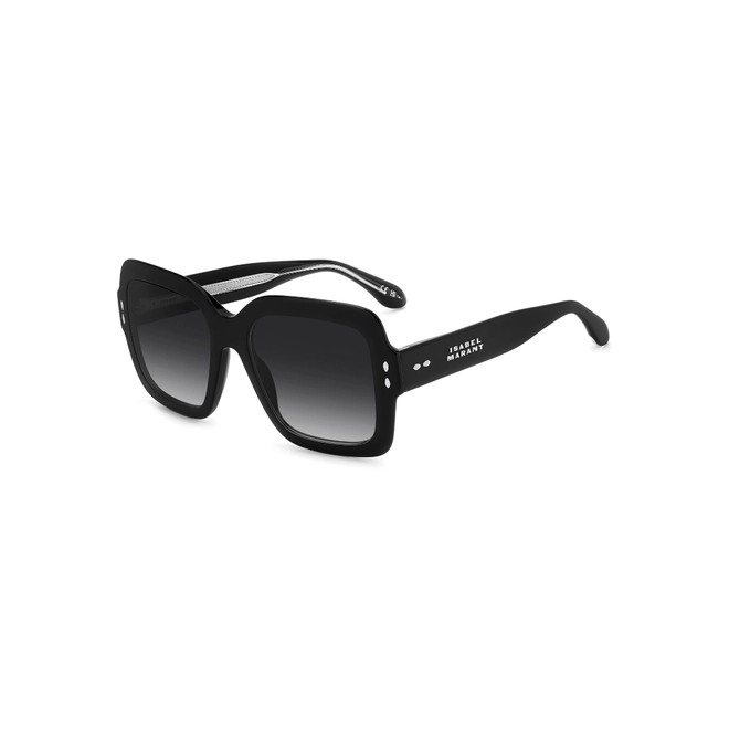 Óculos de Sol Isabel Marant IM 0211/S 807 549O S Acetato Preto com lentes na cor Cinza Degradê 1