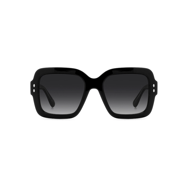 Óculos de Sol Isabel Marant IM 0211/S 807 549O S Acetato Preto com lentes na cor Cinza Degradê 2
